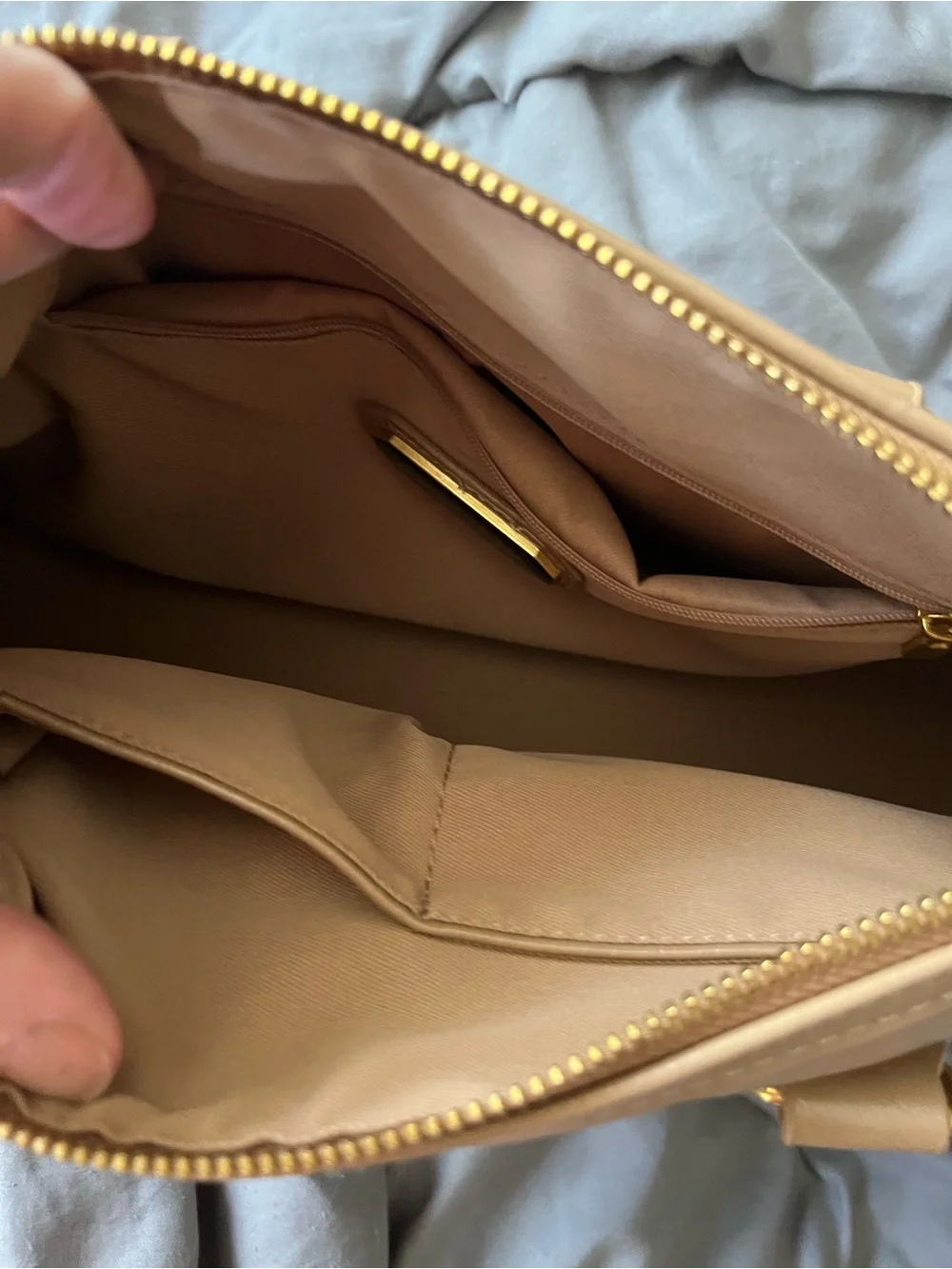 Madison West structured tan